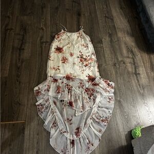 Madison & Berkeley Elegant Cream Dress